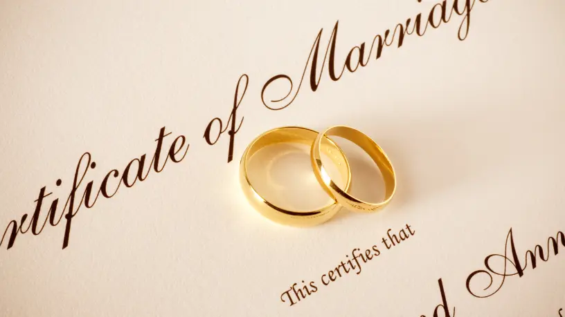 Traduzir certidão de casamento